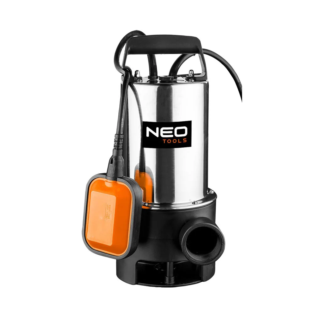 Potapajuća pumpa za prljavu vodu 1100 W – NEO TOOLS 04-736 - Слика 10
