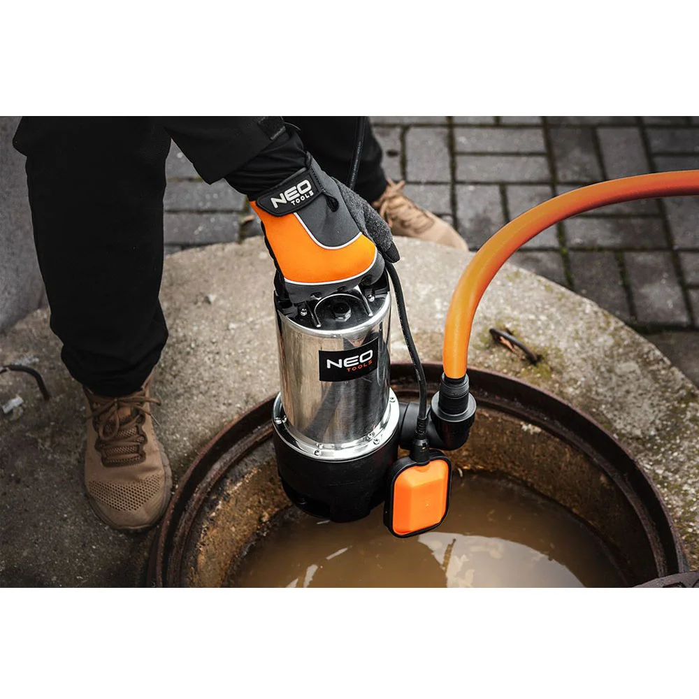 Potapajuća pumpa za prljavu vodu 1100 W – NEO TOOLS 04-736 - Слика 12