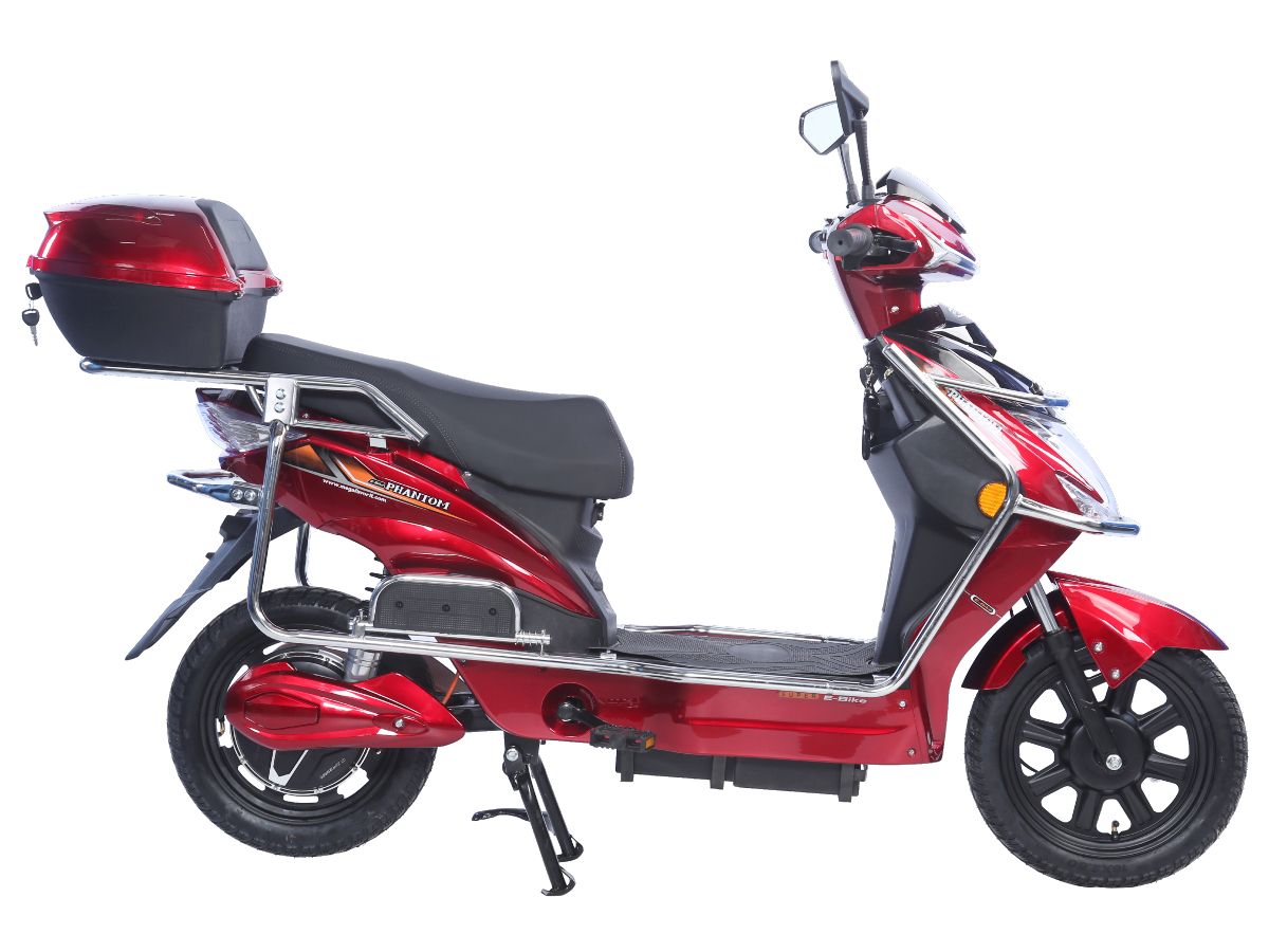 Električni bicikl 16" PHANTOM 250W 60V/27Ah GRAFEN crvena - Слика 2