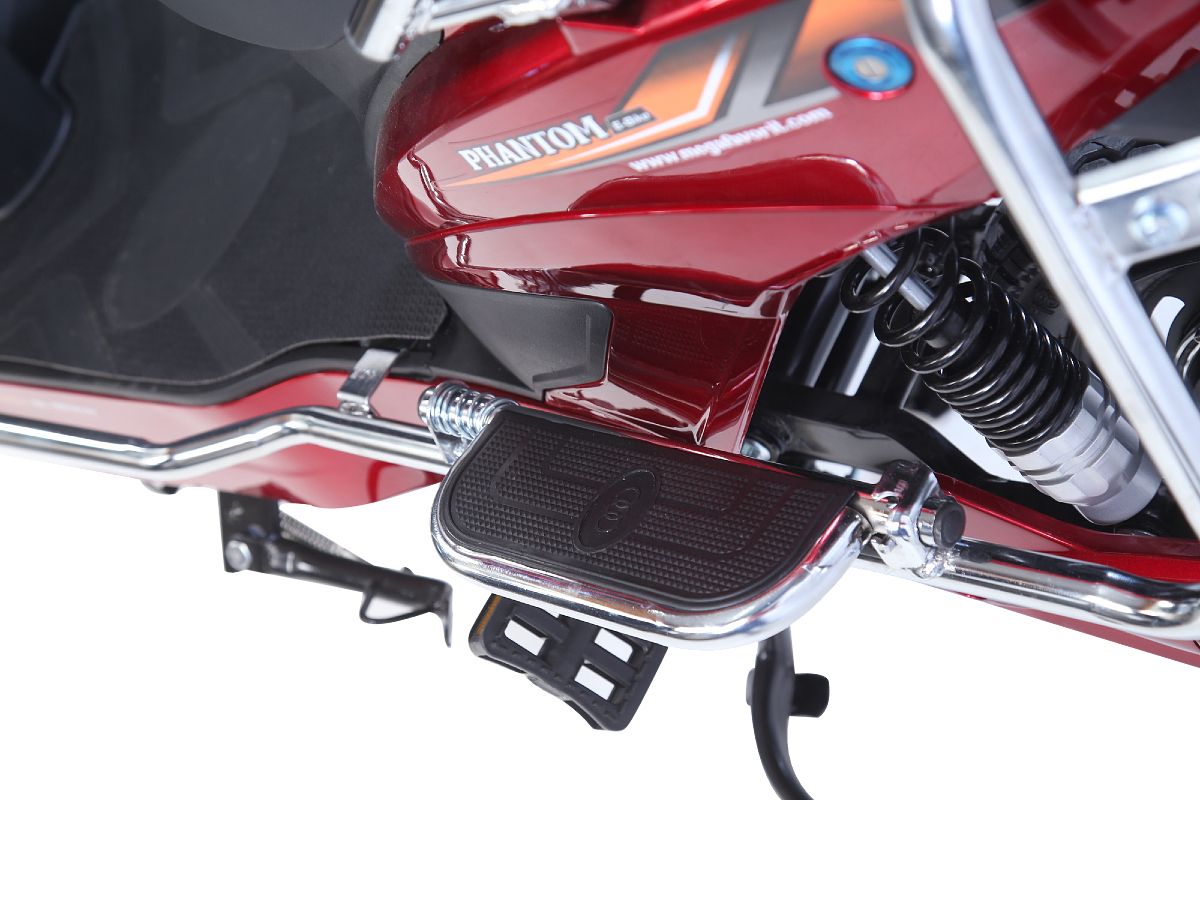 Električni bicikl 16" PHANTOM 250W 60V/27Ah GRAFEN crvena - Слика 3