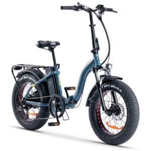Električni bicikl 20" MARS fat bike (250W 36V/12.5Ah lithium) plava
