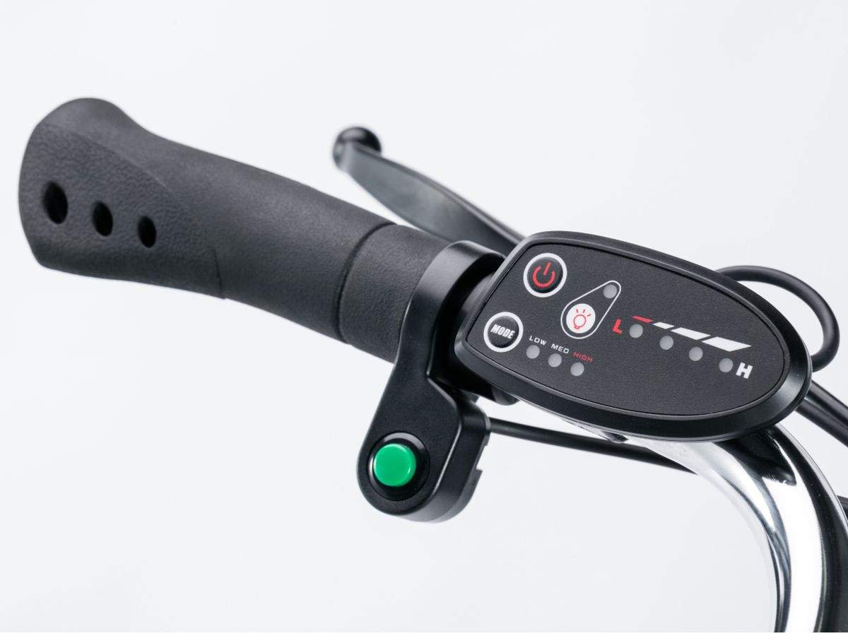 Električni tricikl 20" VIGO (250W 36V/10.4Ah lithium) crna - Слика 4