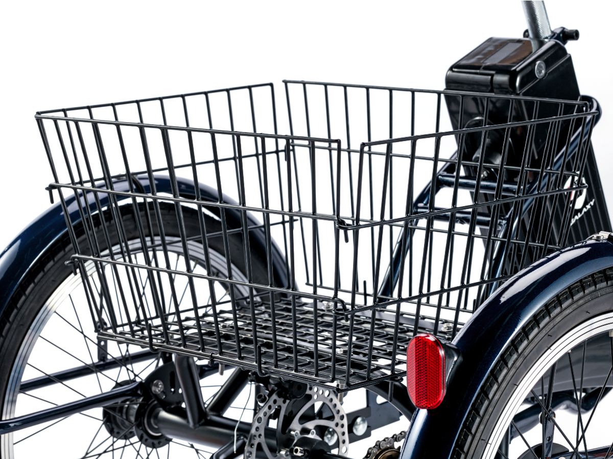 Električni tricikl 20" VIGO (250W 36V/10.4Ah lithium) crna - Слика 8