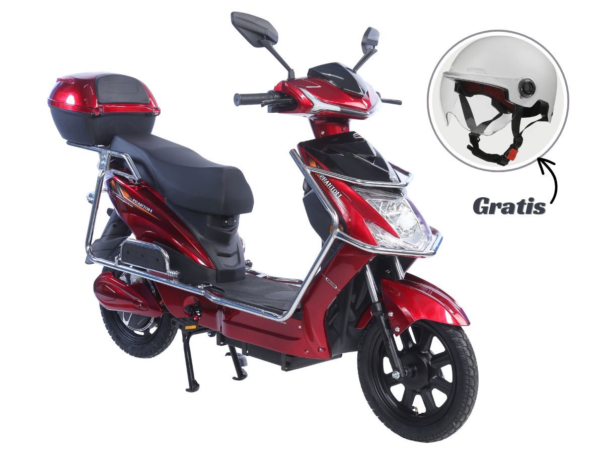 Električni bicikl 16" PHANTOM 250W 60V/27Ah GRAFEN crvena