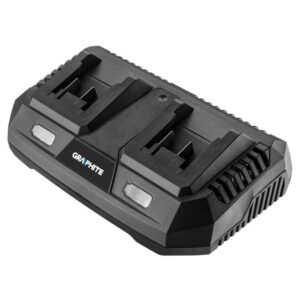 Dupli punjač za aku. bateriju – GRAPHITE 58G085