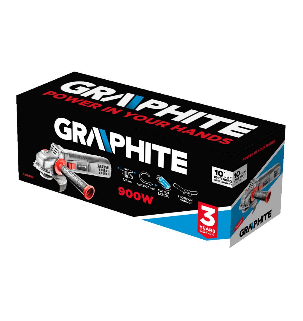 Ugaona brusilica – GRAPHITE 59G087 - Слика 4